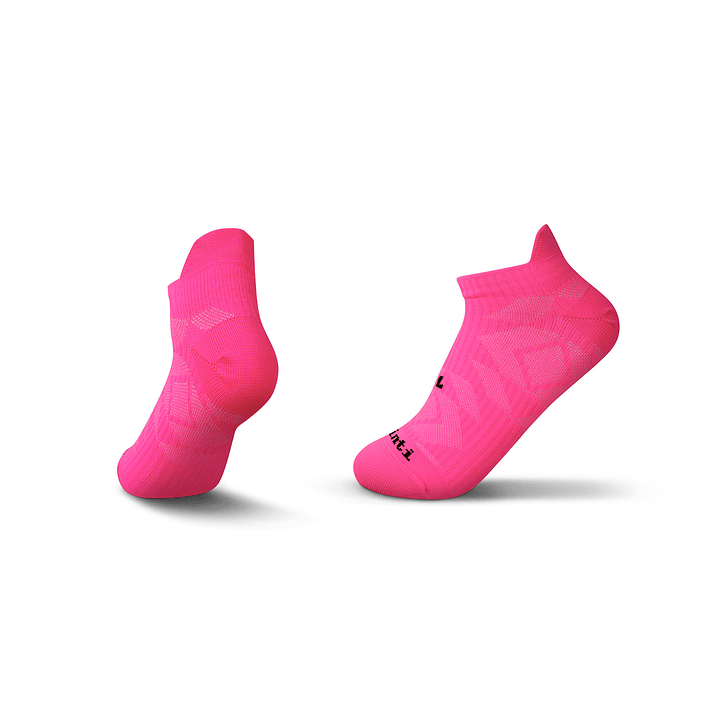 Calcetines Deportivos Cortos Fucsia Flúor Q'inti 1
