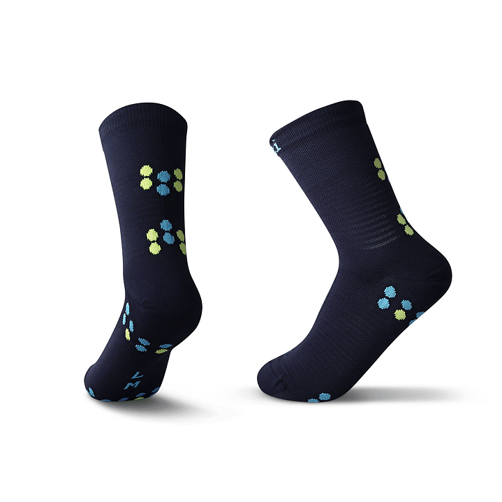 Calcetines Deportivos Utaqhaq Azul Marino Q'inti 1