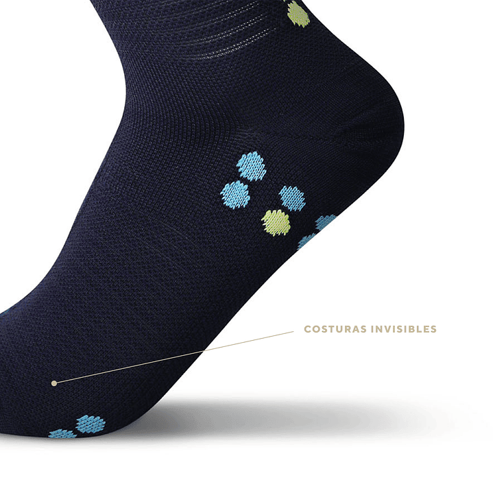 Calcetines Deportivos Utaqhaq Azul Marino Q'inti 3