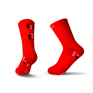 Calcetines Deportivos Utaqhaq Rojos Q'inti