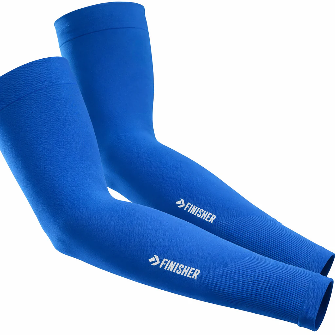 Par de Mangas Compresivas Azules 1