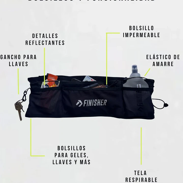 Banano Running Kilian 360° Negro Finisher 1