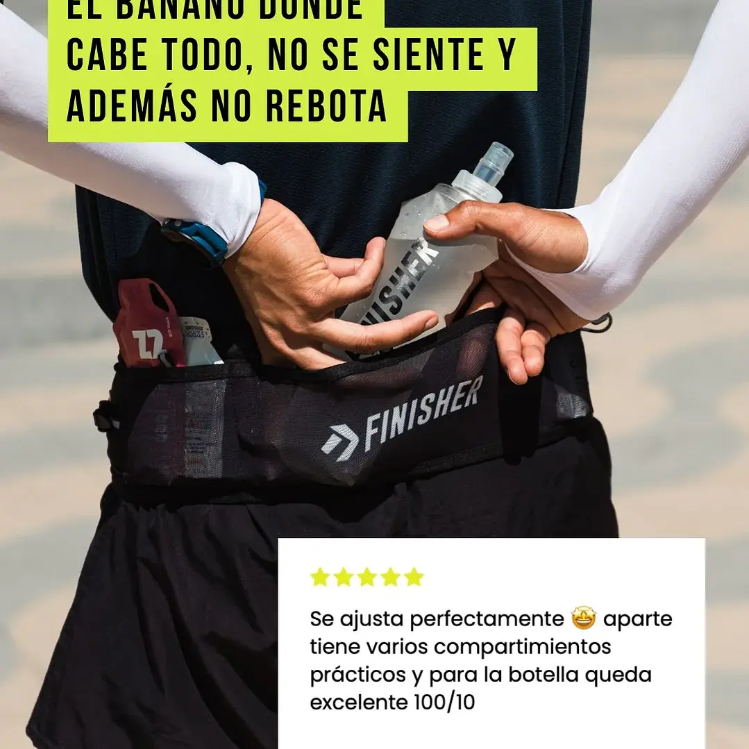 Banano Running Kilian 360° Negro Finisher 3