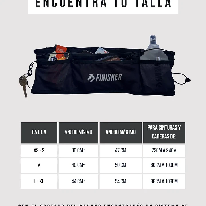 Banano Running Kilian 360° Negro Finisher 4