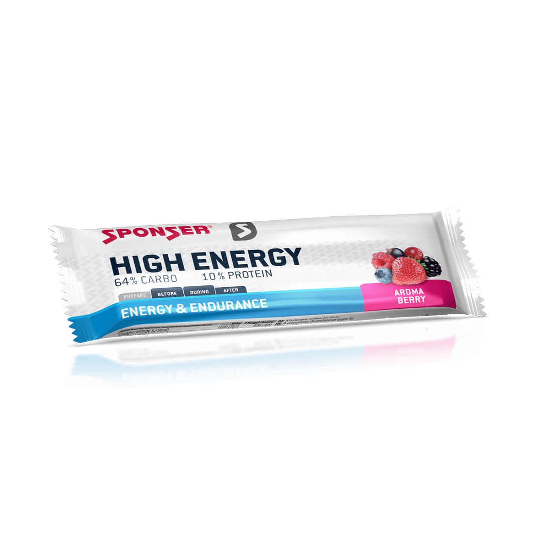 High Energy Bar Berries Sponser 31 grs de Carbohidratos 1