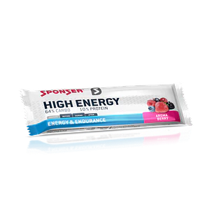 High Energy Bar Berries Sponser 31grs de Carbohidratos