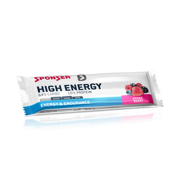 High Energy Bar Berries Sponser 31 grs de Carbohidratos 1