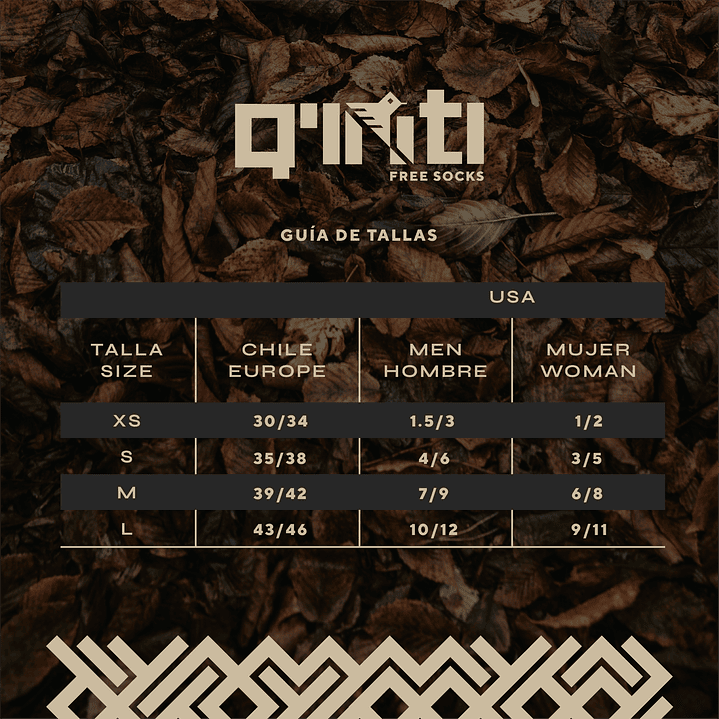 Calcetines Deportivos Compresores Negro Naranja Q'inti 4