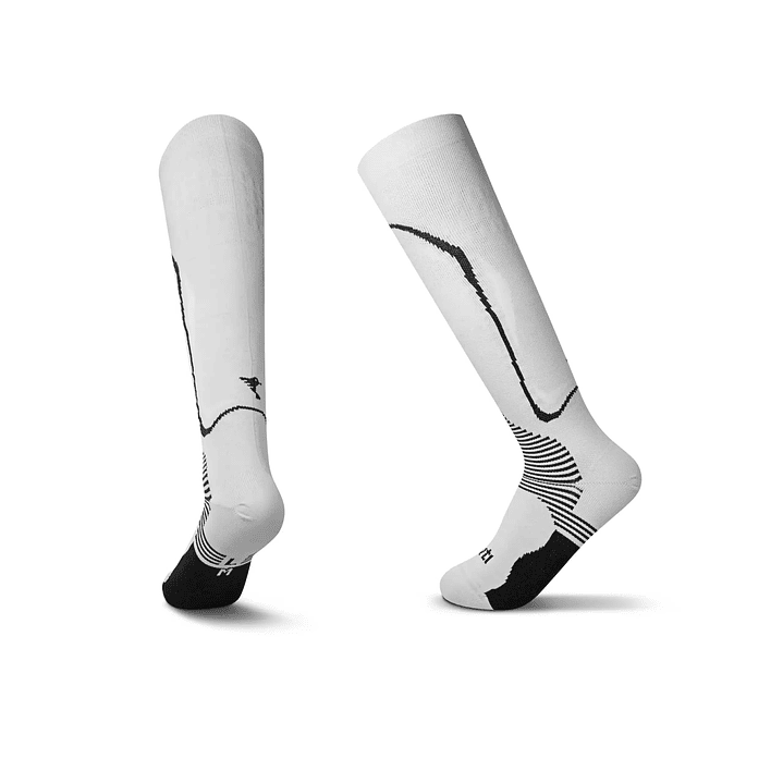 Calcetines Deportivos Compresores Blancos Q'inti 1