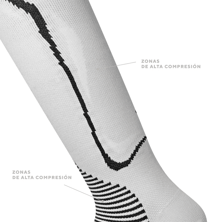 Calcetines Deportivos Compresores Blancos Q'inti 3