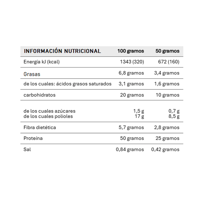 Protein 50 Bar Chocolate Sponser 25g de Proteína 3