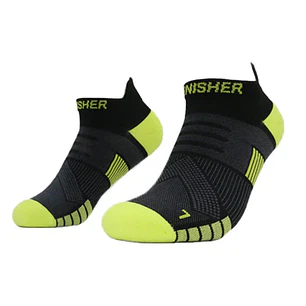 Calcetín de Running con Compresión Finisher Performance – Ankle Negro