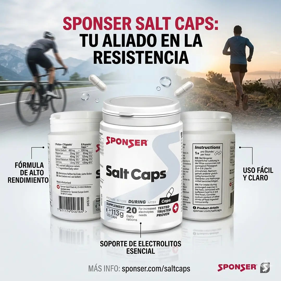 Pastillas de Sal sin Cafeína 120 Cápsulas  4