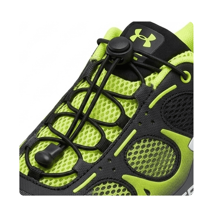 Cordones Técnicos Elásticos Negros 1