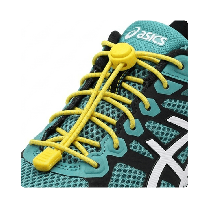 Cordones Técnicos Elásticos Amarillos 1