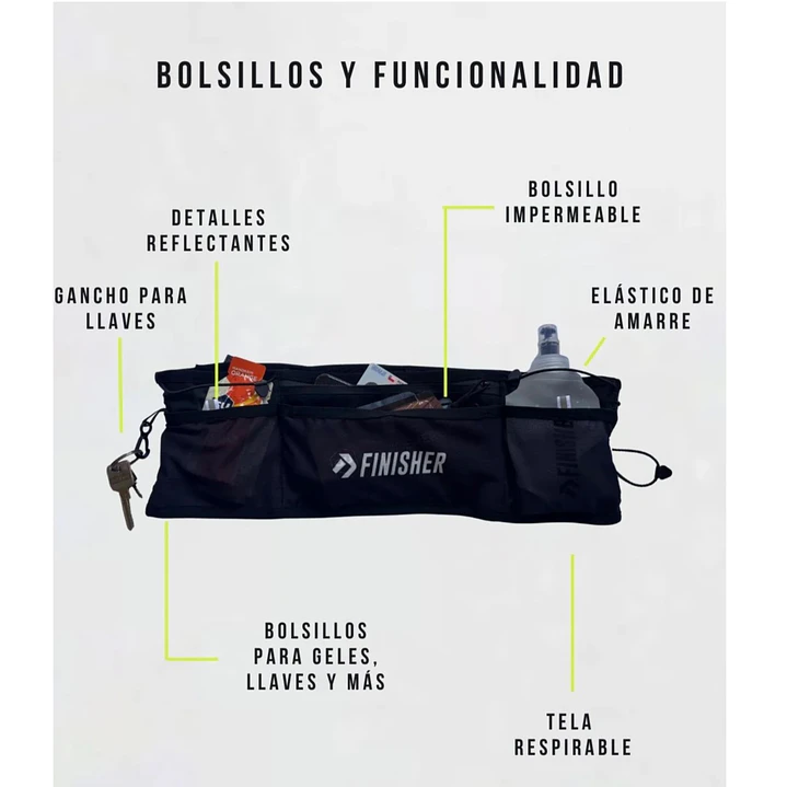 Banano Running Kilian 360° Negro Finisher 3