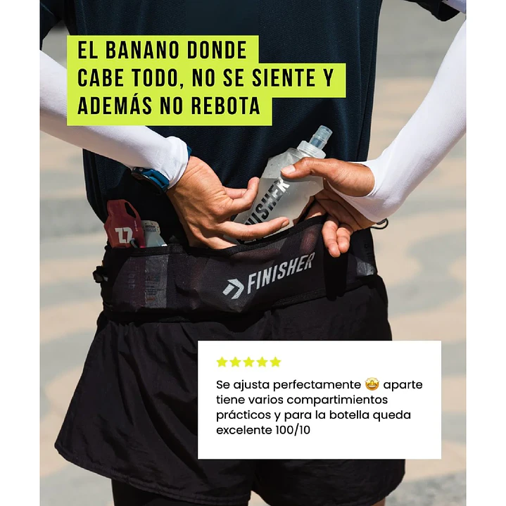 Banano Running Kilian 360° Negro Finisher 8