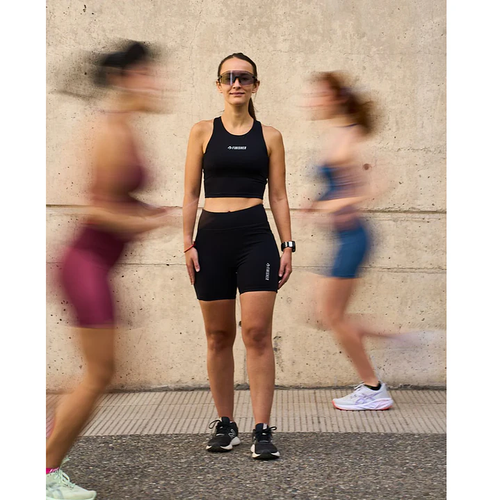 Calza Running Valencia Negra Finisher 2