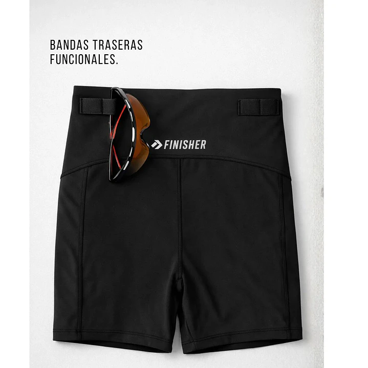 Calza Running Valencia Negra Finisher 5