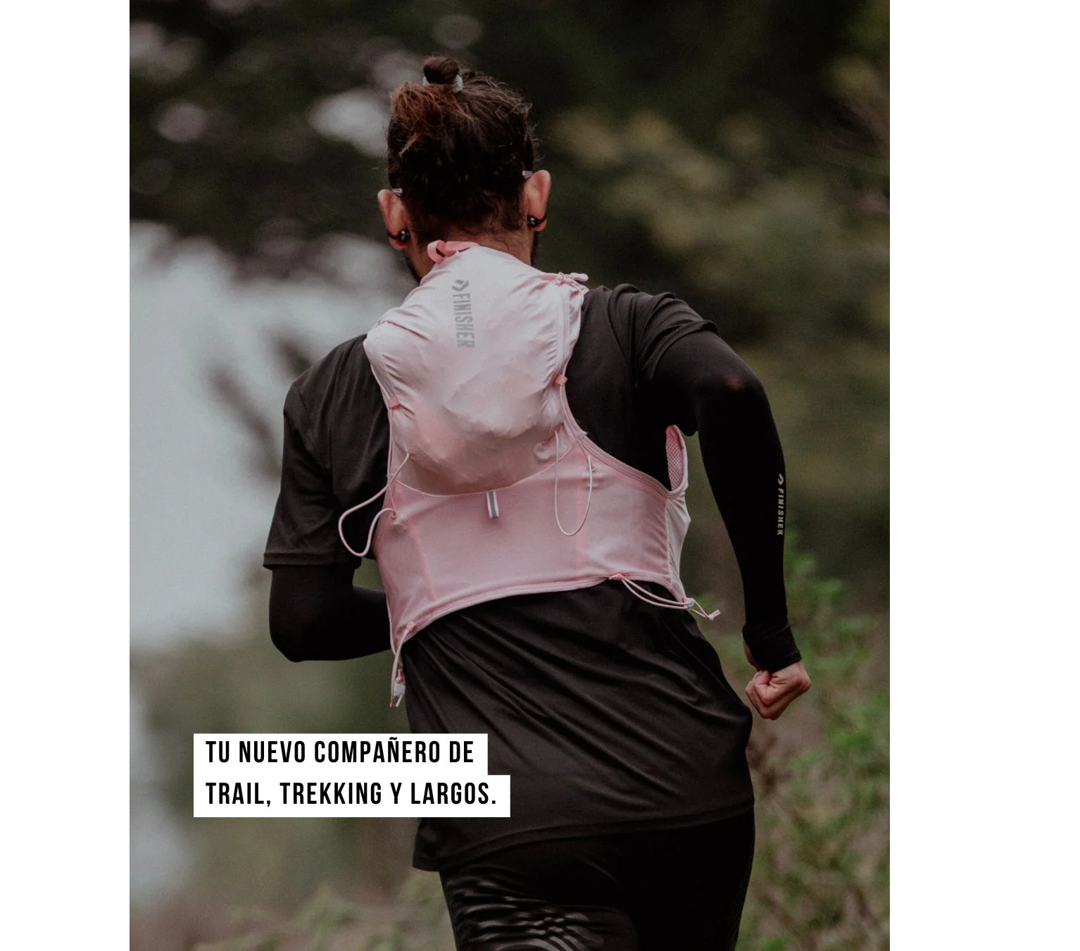 Running Vest de Hidratación Finisher Montblanc Rosa– Trail Running 7