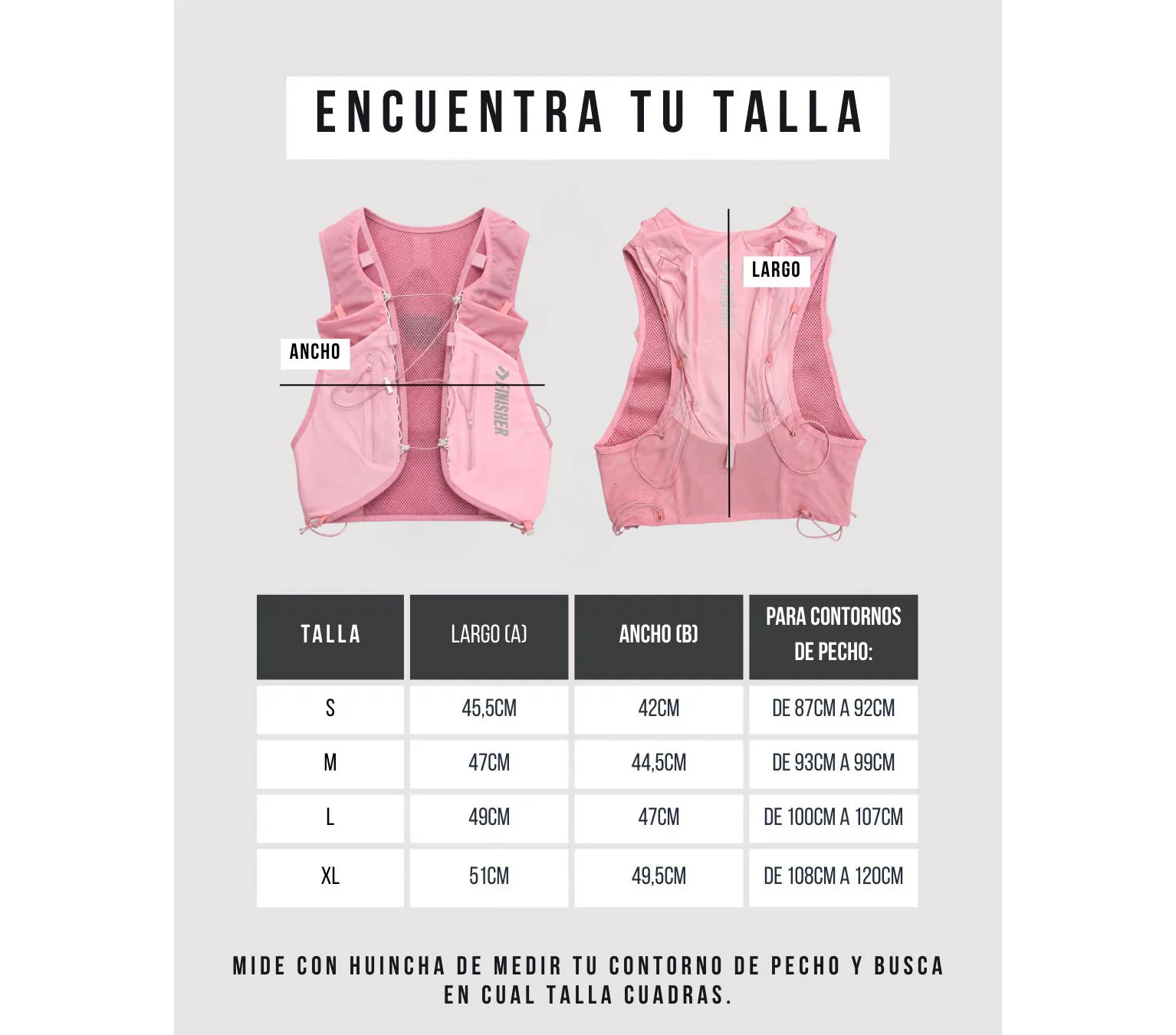 Running Vest de Hidratación Finisher Montblanc Rosa– Trail Running 10