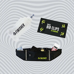 Pack Runners 10K Banano Eliud + Botella 250cc + Sujetador de Número