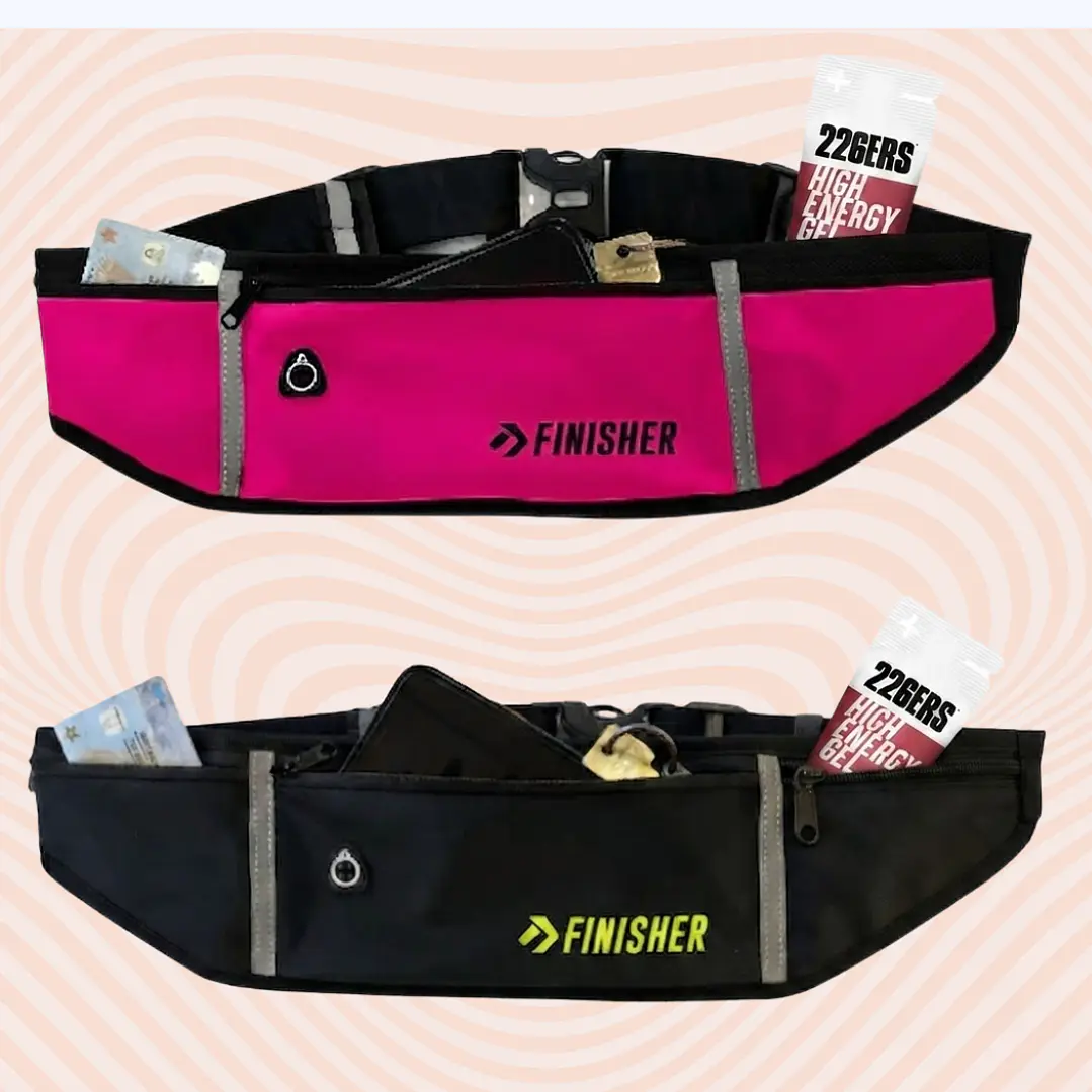 Pack Runners 10K Banano Eliud + Botella 250cc + Sujetador de Número 9