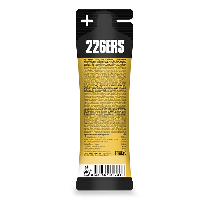 Energy Shot Xtreme con Aminoácidos y 250mg de Cafeína 2