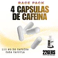 Race Pack Cafeína - 4 Cápsulas de Cafeína de 100mg c/u - Miniatura 1