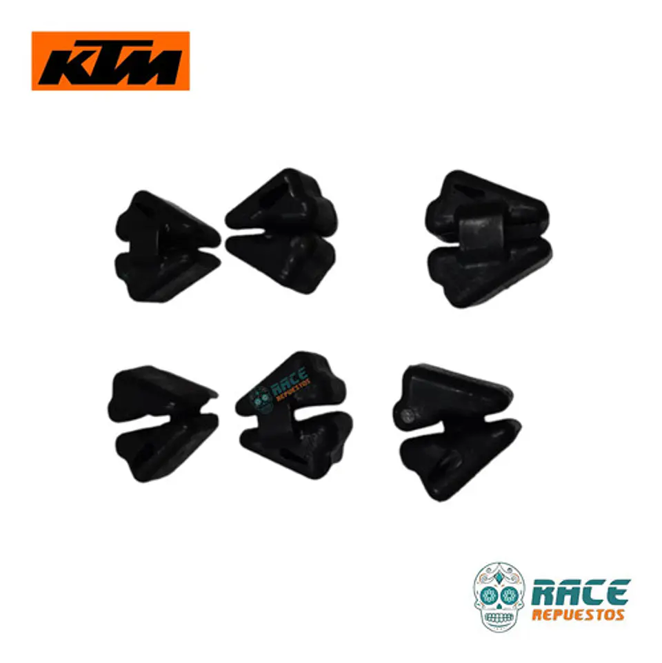 Cauchos Porta Sprocket Original Duke 250 Ktm 390 Ktm Rc 390 4