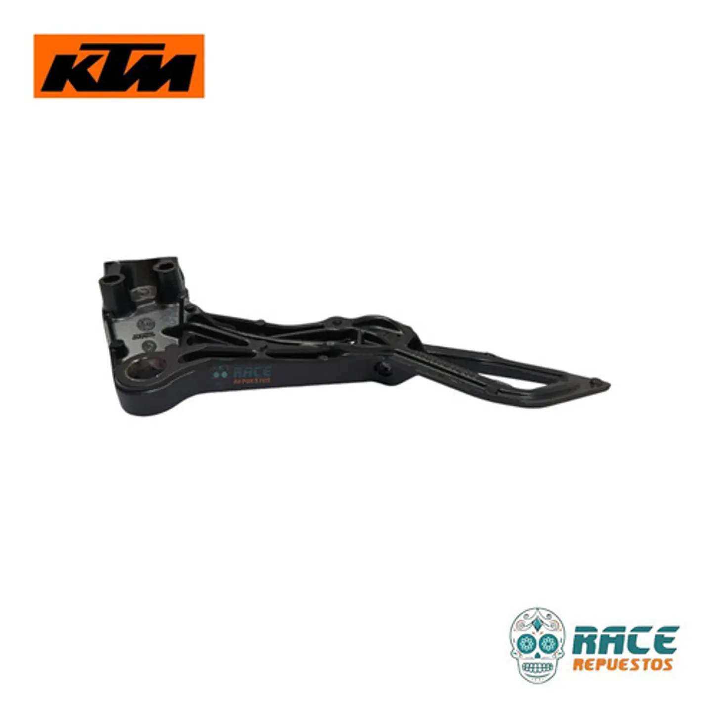 Ktm Estribera Soporte Delantero Posapie Izq Negro Rc 200 390 5