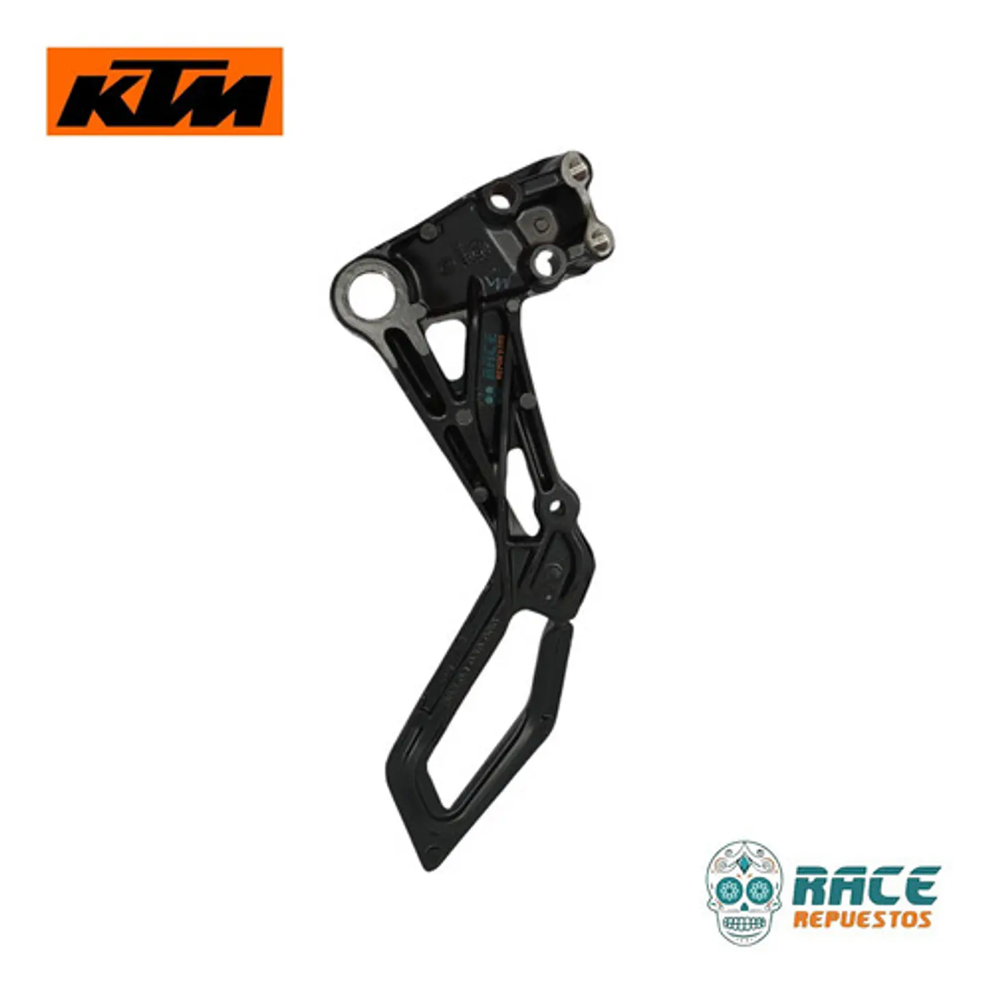 Ktm Estribera Soporte Delantero Posapie Izq Negro Rc 200 390 6