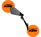 Retrovisor Izq Original Ktm Rc 125 Rc 200 Rc 390 - Miniatura 2