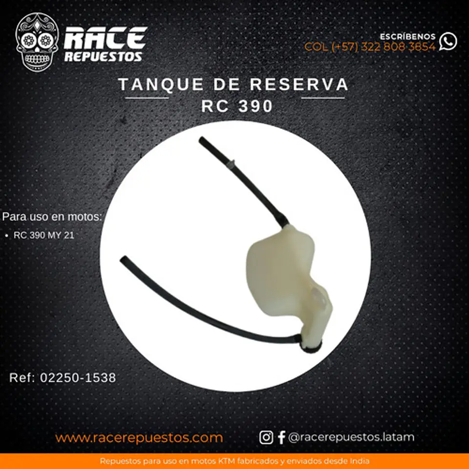 Tanque De Reserva Original Ktm Rc 390  3