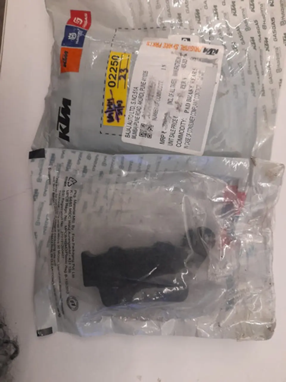 Pastillas Freno Trasero Original Ktm Duke 200/250/390  2