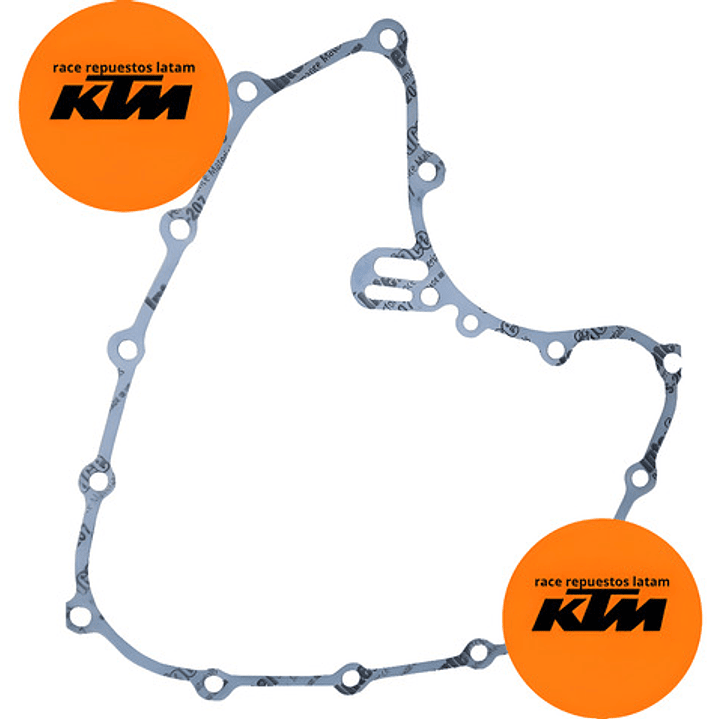 Empaque Tapa Volante Original Ktm Duke 250 Duke 390 Y Rc 390 3