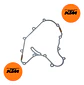 Empaquetadura Embrague Original Ktm Duke 200 Rc 200 Mod.viej - Miniatura 2
