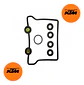Empaque Culatin Original Ktm Duke 390 Y Rc 390 - Miniatura 3