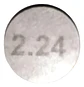 Moneda 2.24mm Original Ktm Duke 250 Duke390 Rc 390 Adventure - Miniatura 1