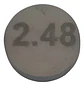 Moneda De Valvula 2.48mm Original Ktm Duke 200 Ktm Rc 200 - Miniatura 1