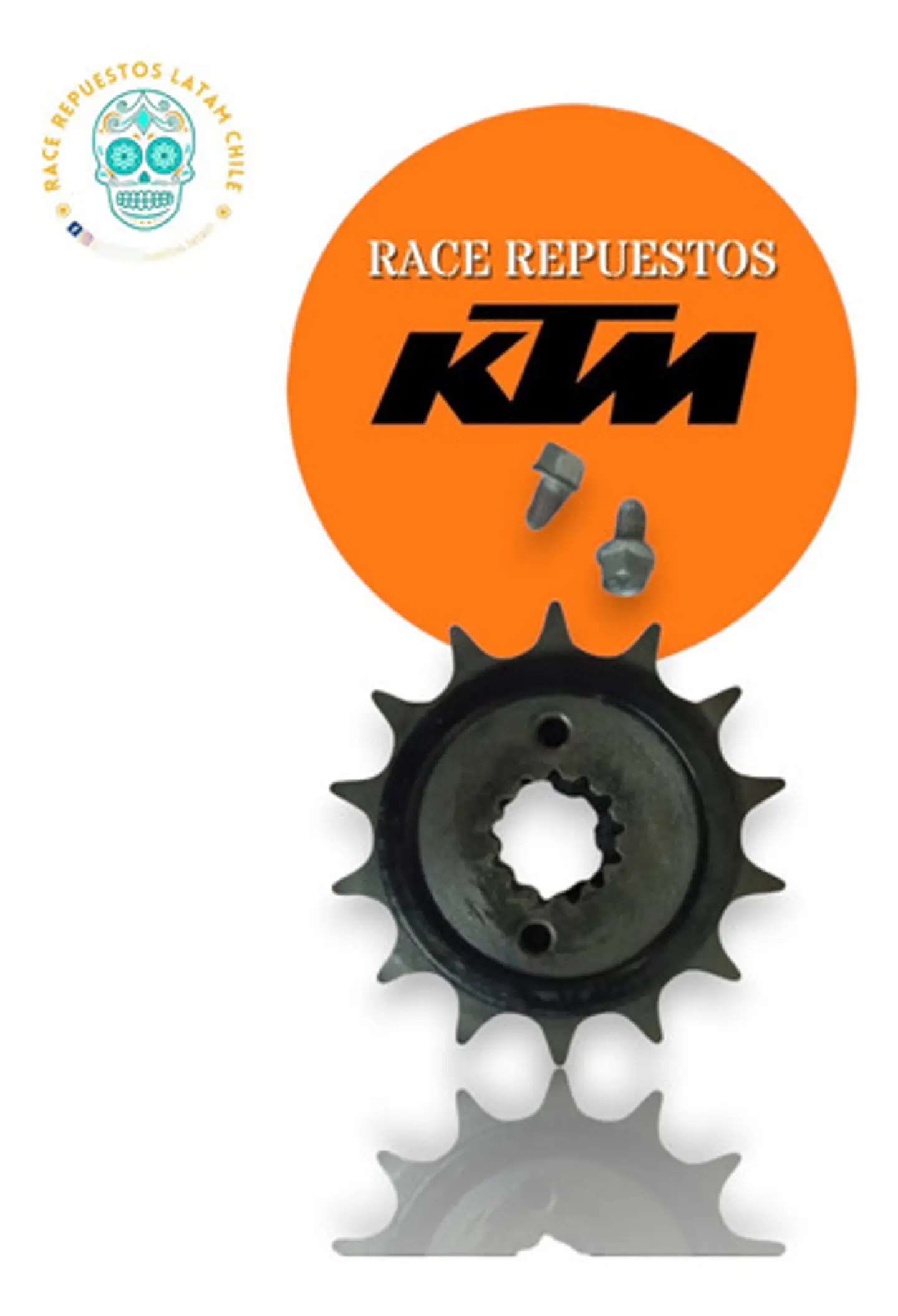 Piñon Salida Arandela Ktm Adventure 250 Svartpilen Original 3