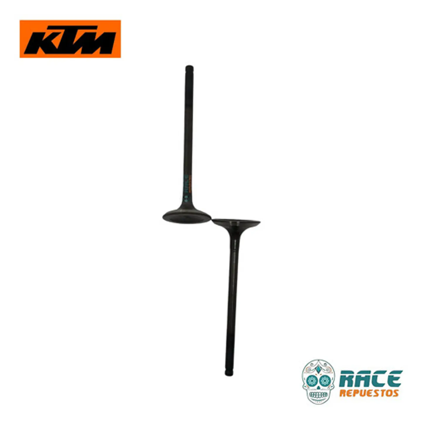 Juego De Válvulas De Escape Ktm Duke 200 Ktm Rc 200 Original 3