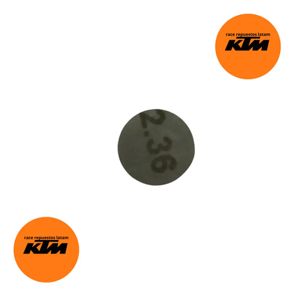 Moneda Valvula 2.36mm Original Ktm Duke 200 Ktm Rc 200 2