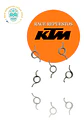 Ktm Resorte Pedalin Posapie Piloto Copiloto Original Duke Rc - Miniatura 3