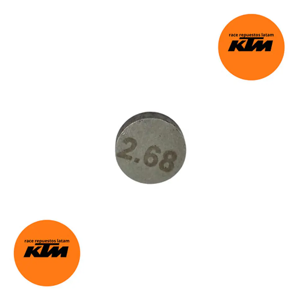 Moneda De Valvula 2.68mm Original Ktm Duke 200 Ktm Rc 200 3
