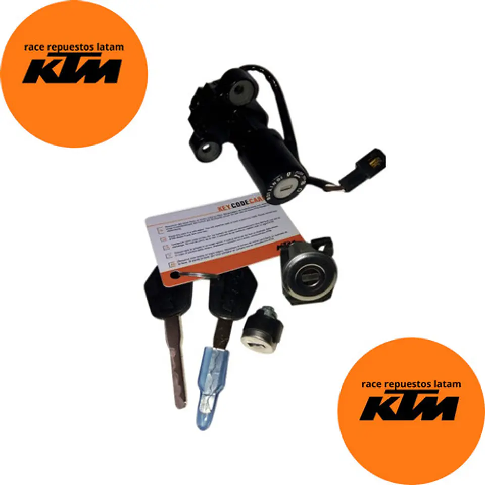 Kit De Chapa Seguros Original Ktm Duke 200 Duke 390 3