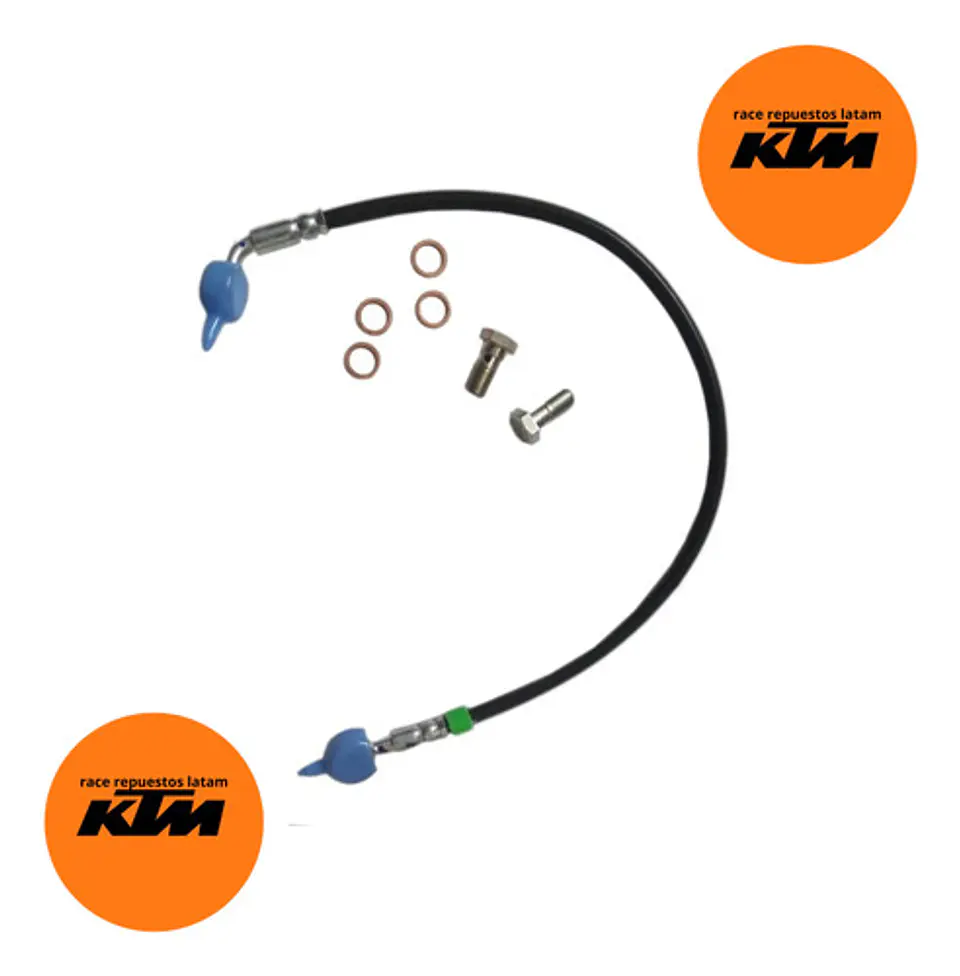 Manguera Freno Trasero Y Tornillo Original Ktm Duke 2