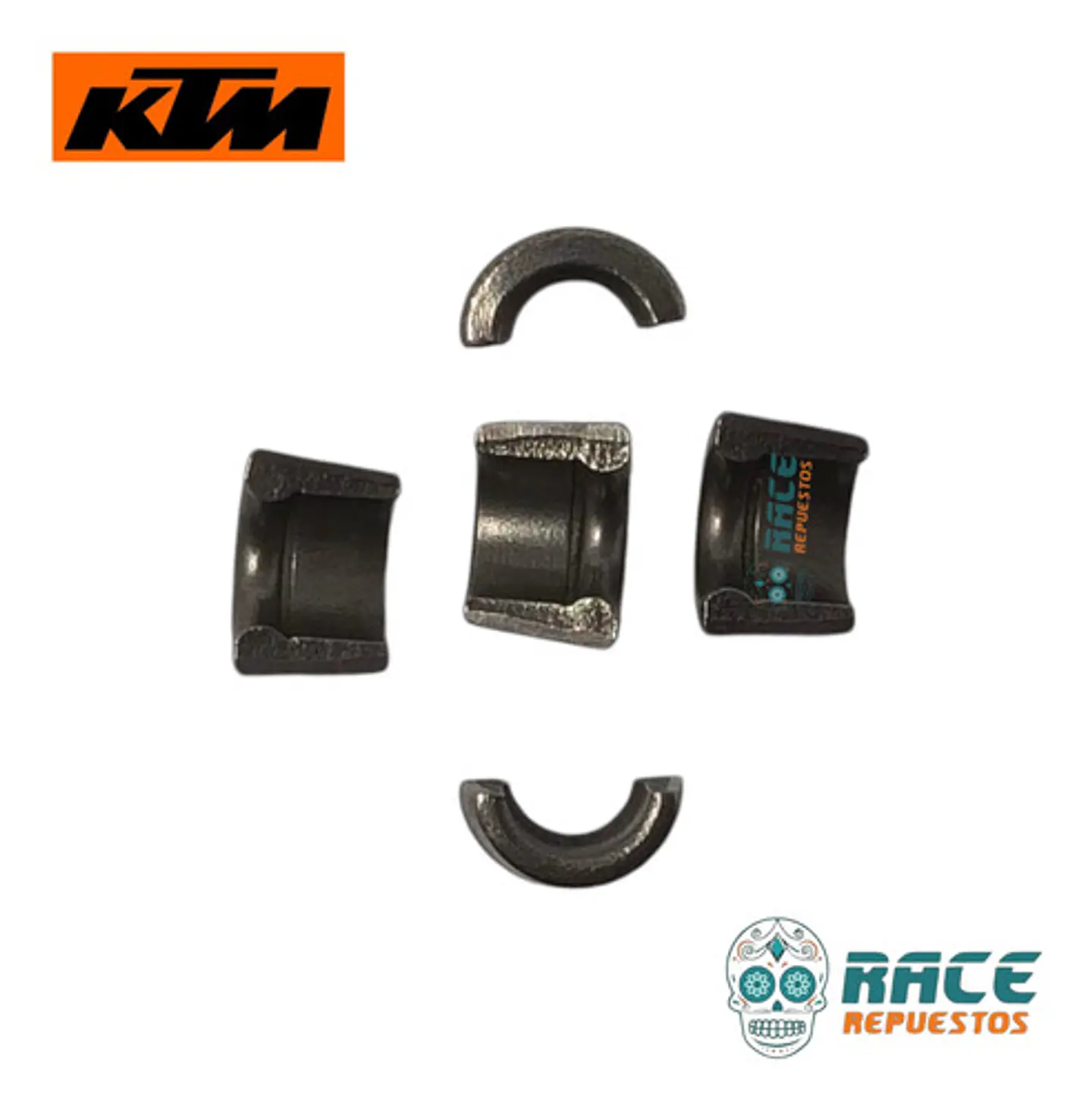 Cuñas De Valvulas Ktm Duke 250 Original Nuevo 3
