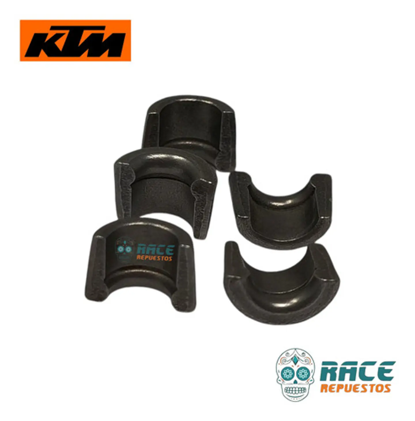 Cuñas De Valvulas Ktm Duke 250 Original Nuevo 5