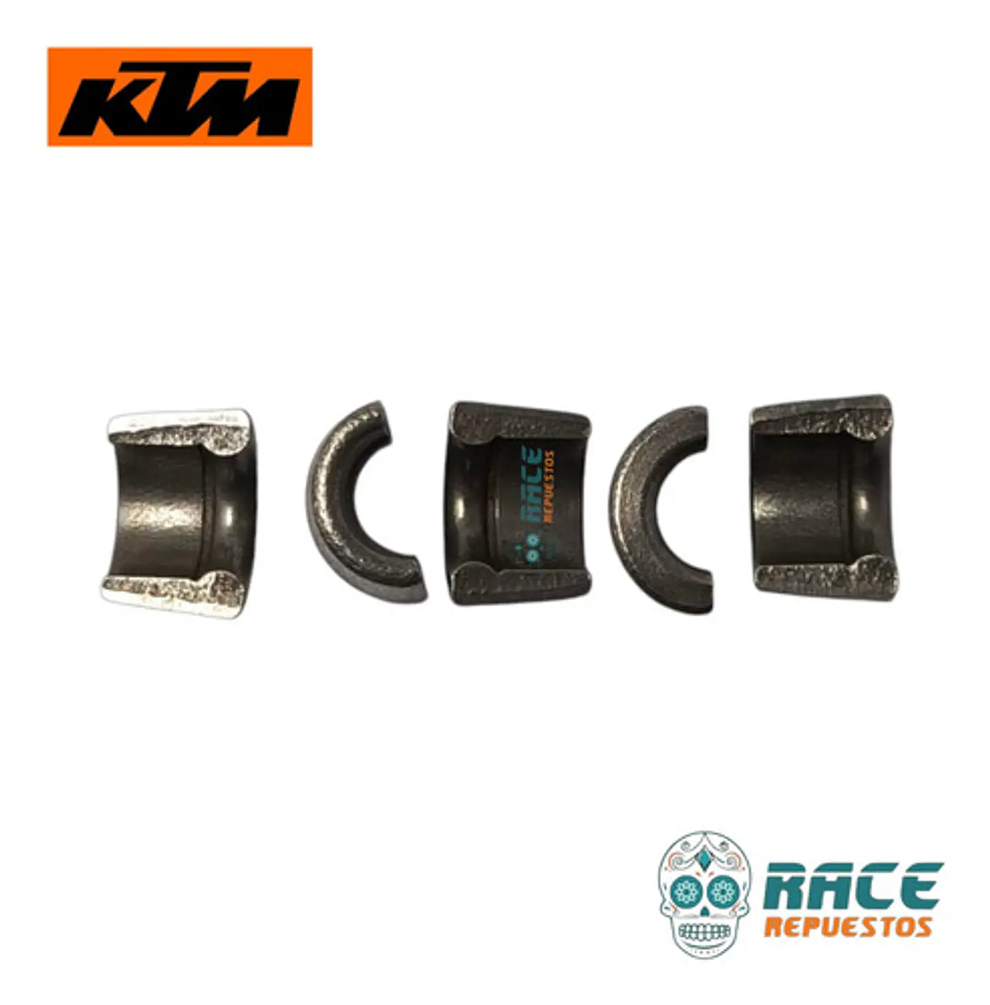 Cuñas De Valvulas Ktm Duke 250 Original Nuevo 7